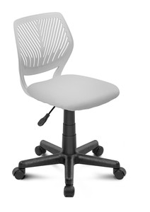 Bürostuhl Smart mit trapezförmiger Sitzfläche - Grau