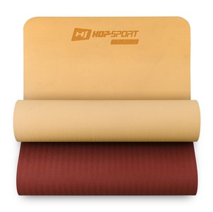 Yogamatte TPE 0,6cm - Orange/Rot
