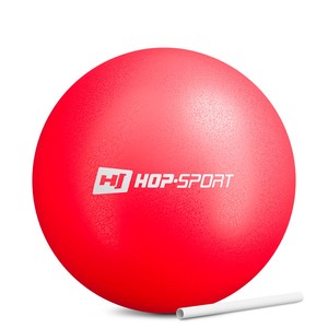 Hop-Sport Pilates Ball 25 cm mit Blasluftröhre - rot