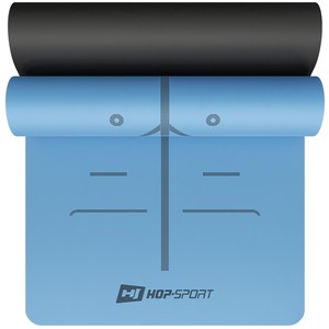 Hop-Sport Yogamatte HS-P005GM 0,5 cm Dunkelblau