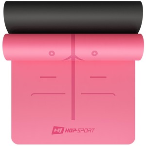 Hop-Sport Yogamatte HS-P005GM 0,5 cm Rosa